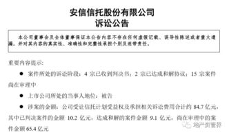 安信信托董家渡金融城项目暴雷 逾期近280亿元，金融机构委托风险凸显